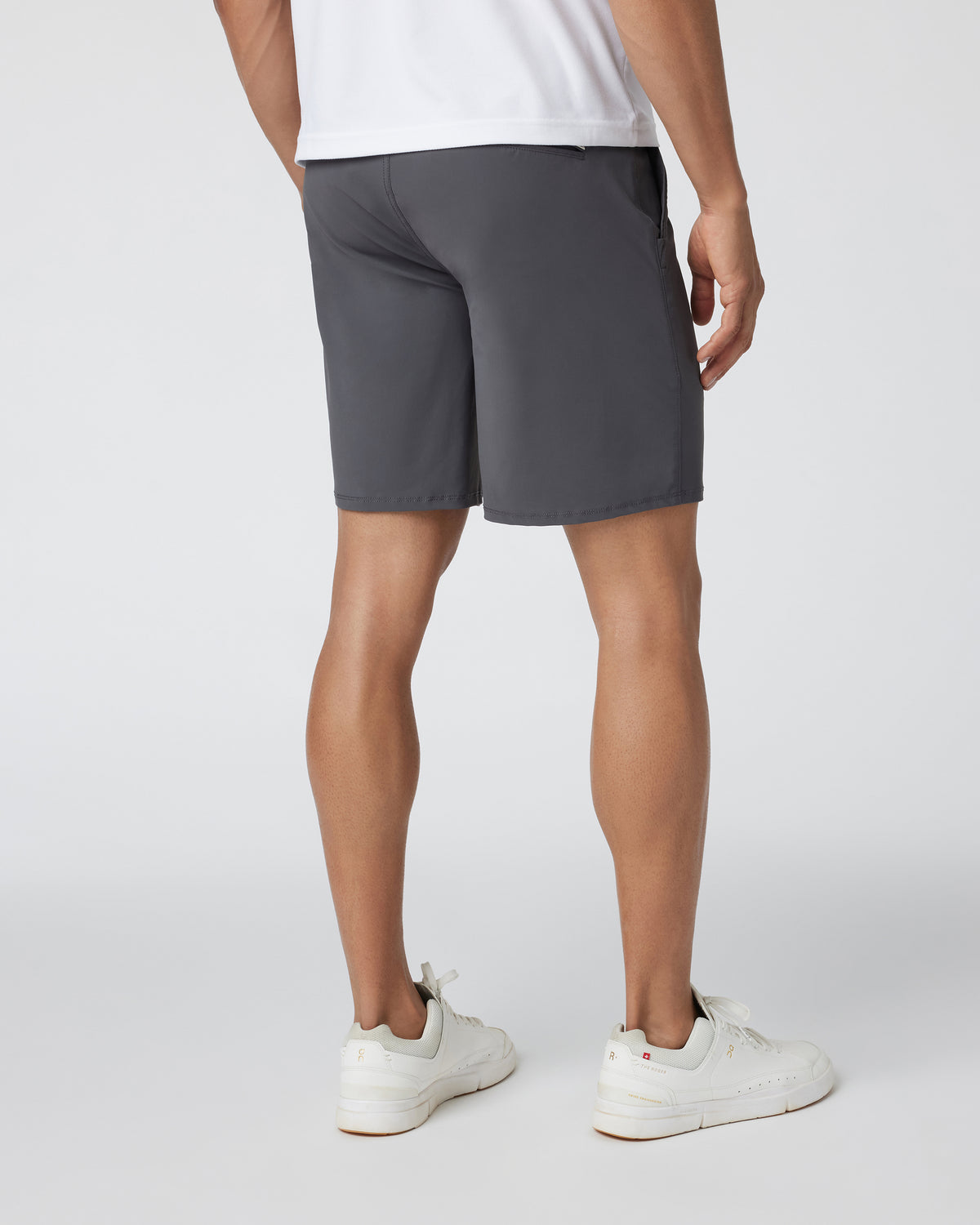 Vuori Meta Short Men's Charcoal Grey Chino Shorts
