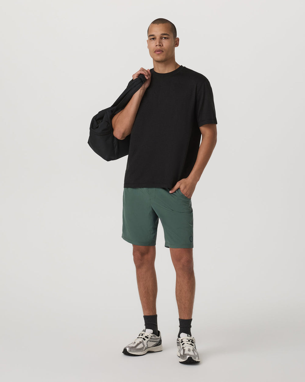 Vuori Kore Short Unlined 9" Men's Agate Green Tonal Shorts