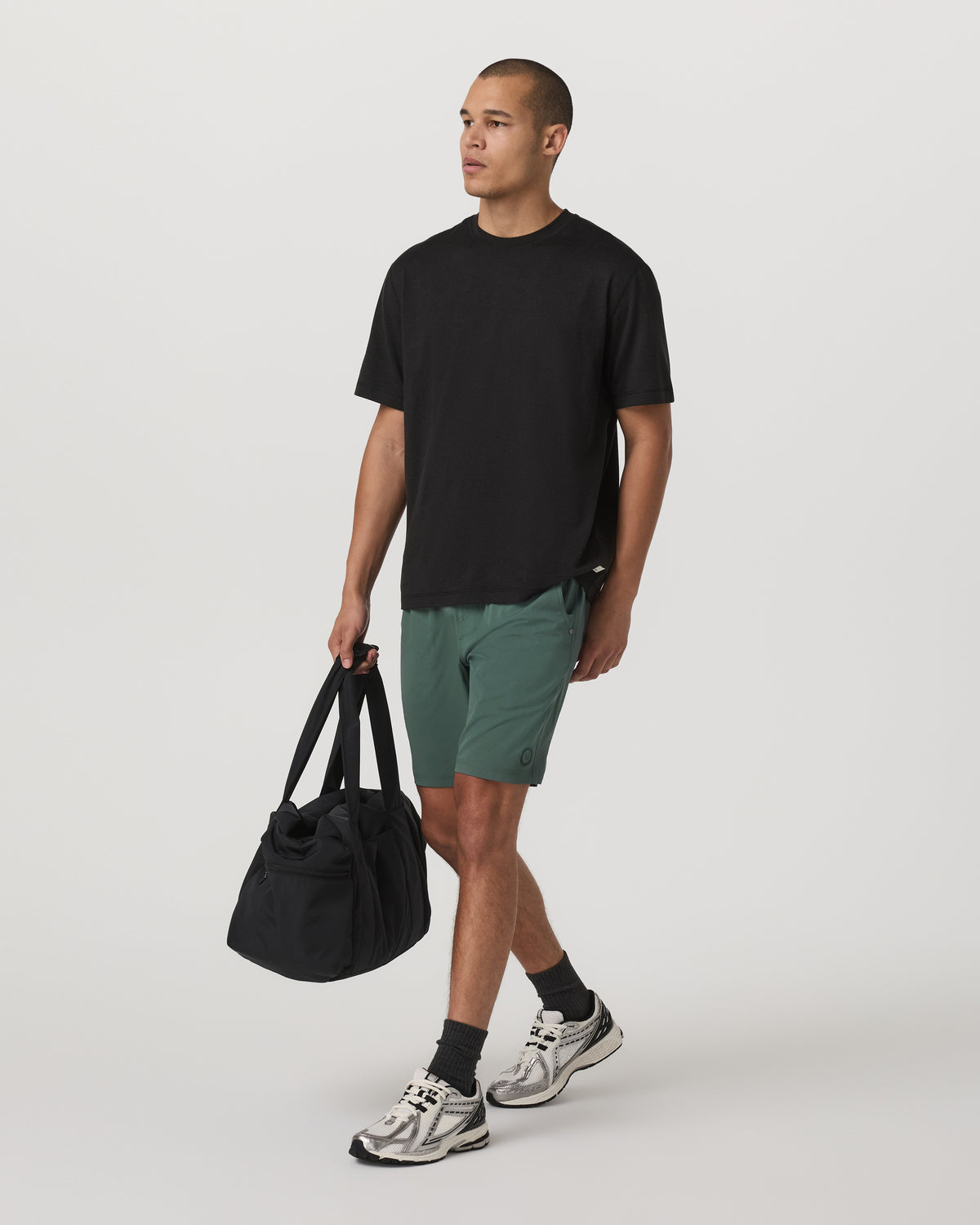 Vuori Kore Short Unlined 9" Men's Agate Green Tonal Shorts