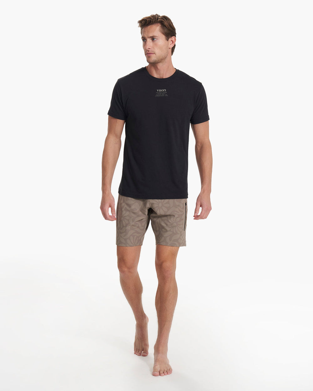 Vuori Infinity Boardshort Men's Taupe Big Samba Boardshorts