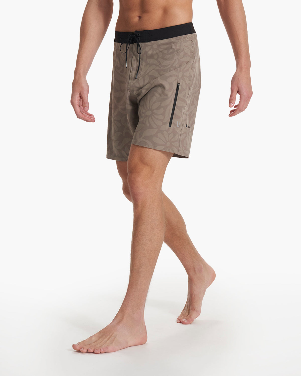 Vuori Infinity Boardshort Men's Taupe Big Samba Boardshorts