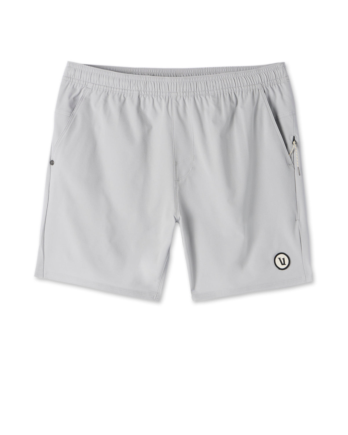 Vuori Maverick Volley Short Men's Sky Grey Hybrid Shorts