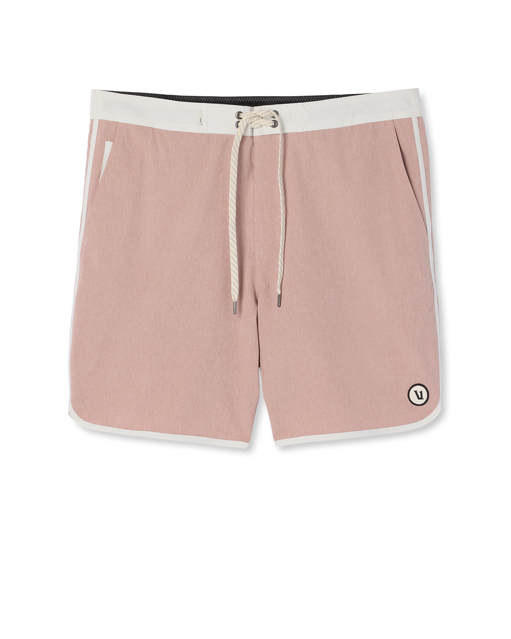Vuori Cruise Boardshort 7" Men's Mauve Linen Texture Shorts