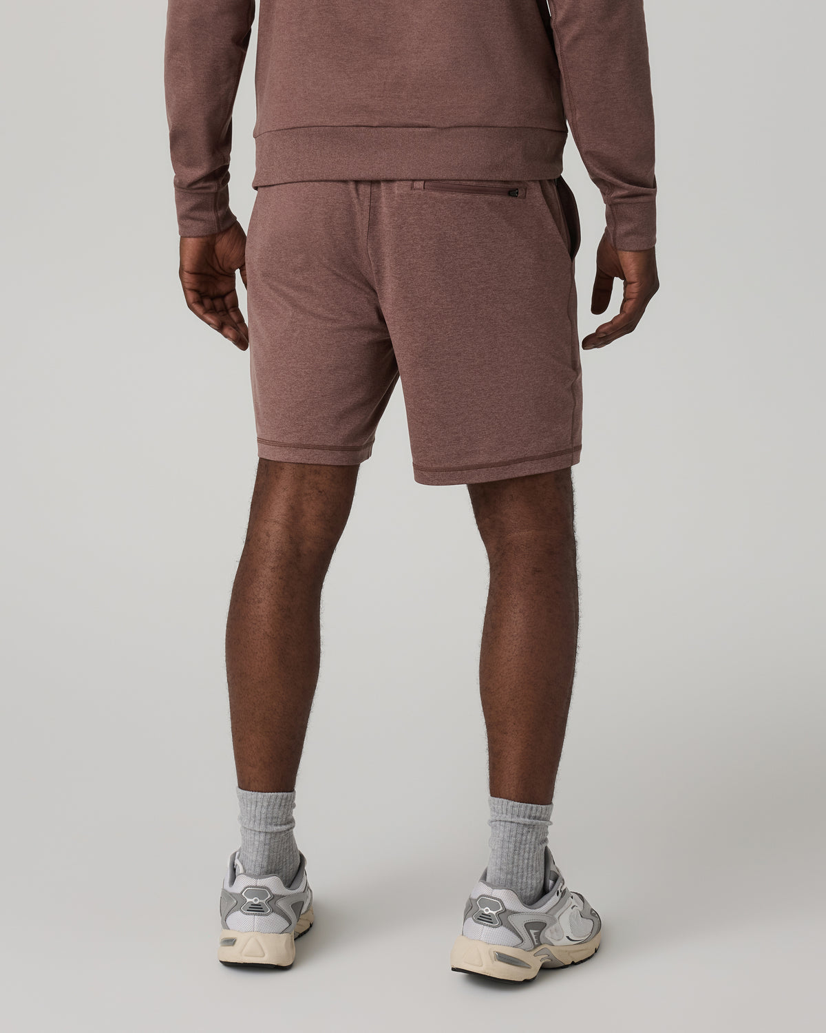 Vuori Ponto Performance Short 7" Men's Sable Heather Shorts
