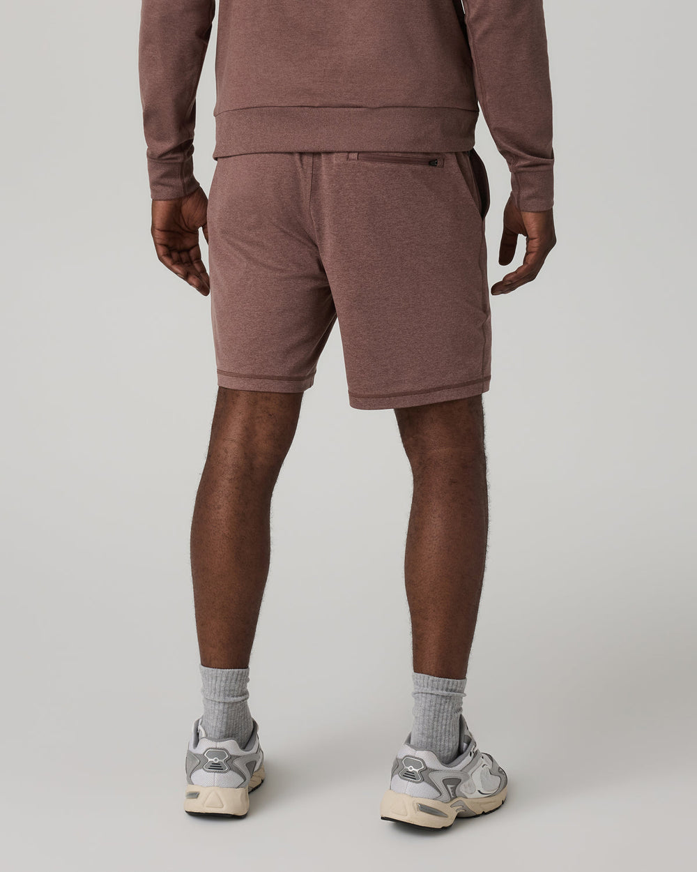 Vuori Ponto Performance Short 7" Men's Sable Heather Shorts