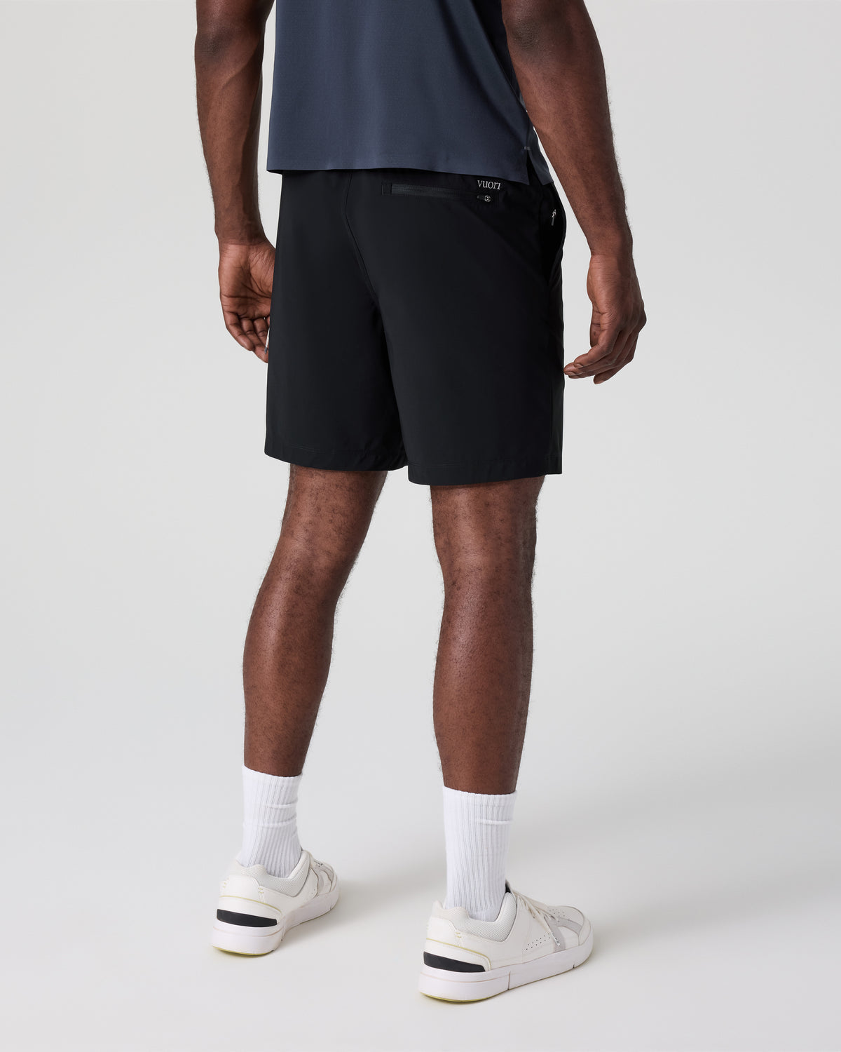 Vuori Fleet Sport Short Unlined Classic Fit 7" Black