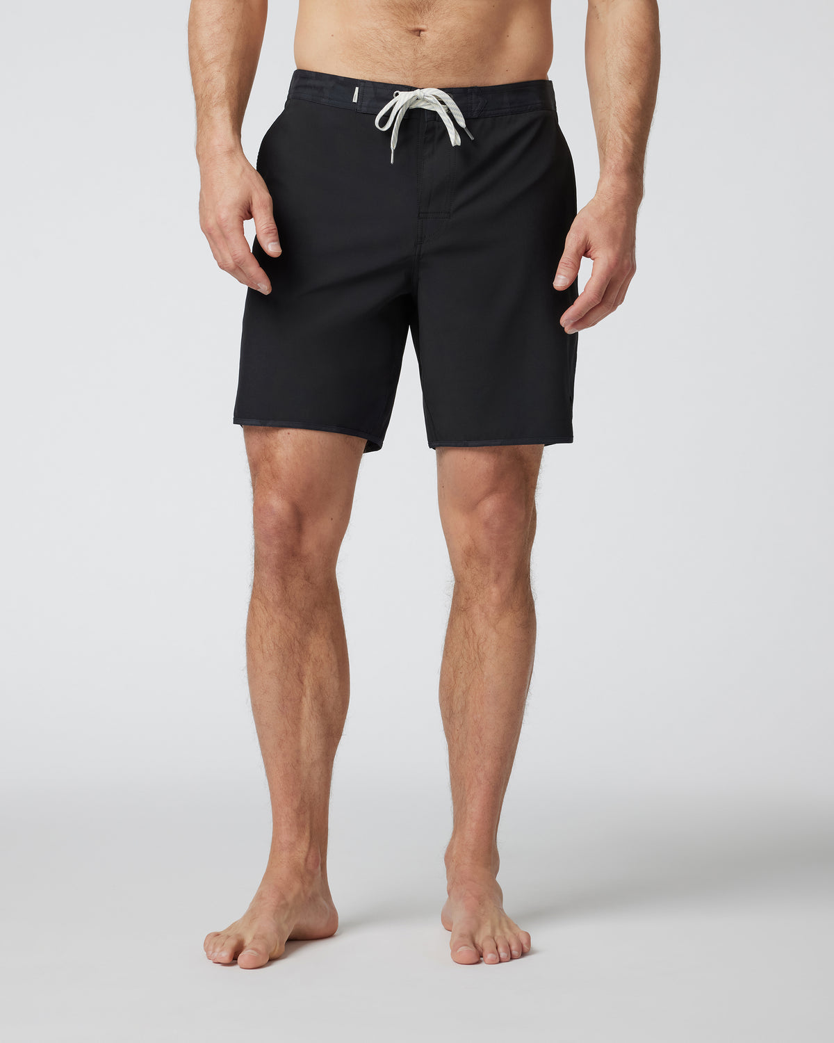 Vuori Cruise Boardshort Men's Black Swim Trunks