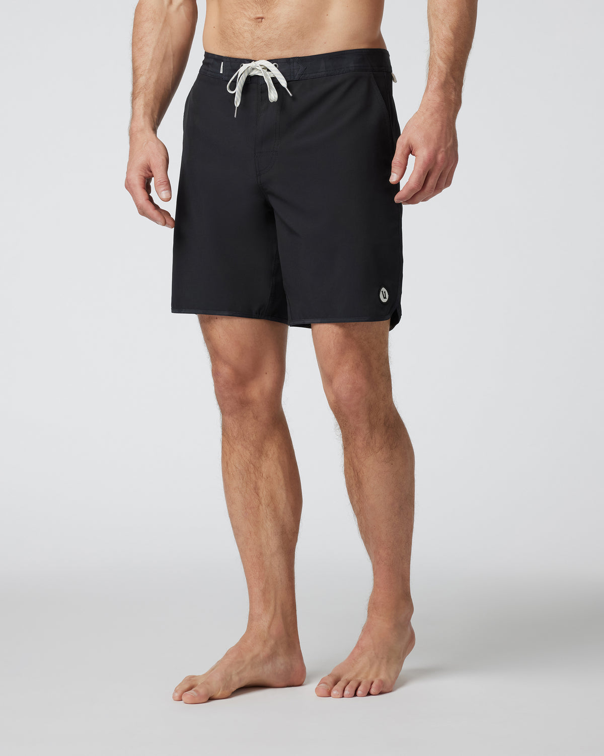 Vuori Cruise Boardshort Men's Black Swim Trunks