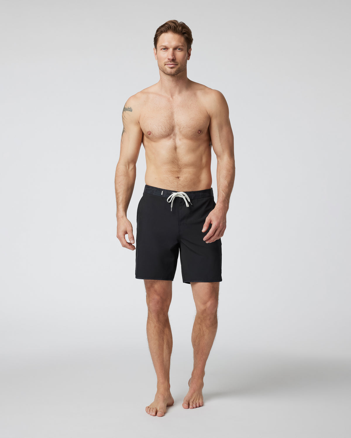 Vuori Cruise Boardshort Men's Black Swim Trunks