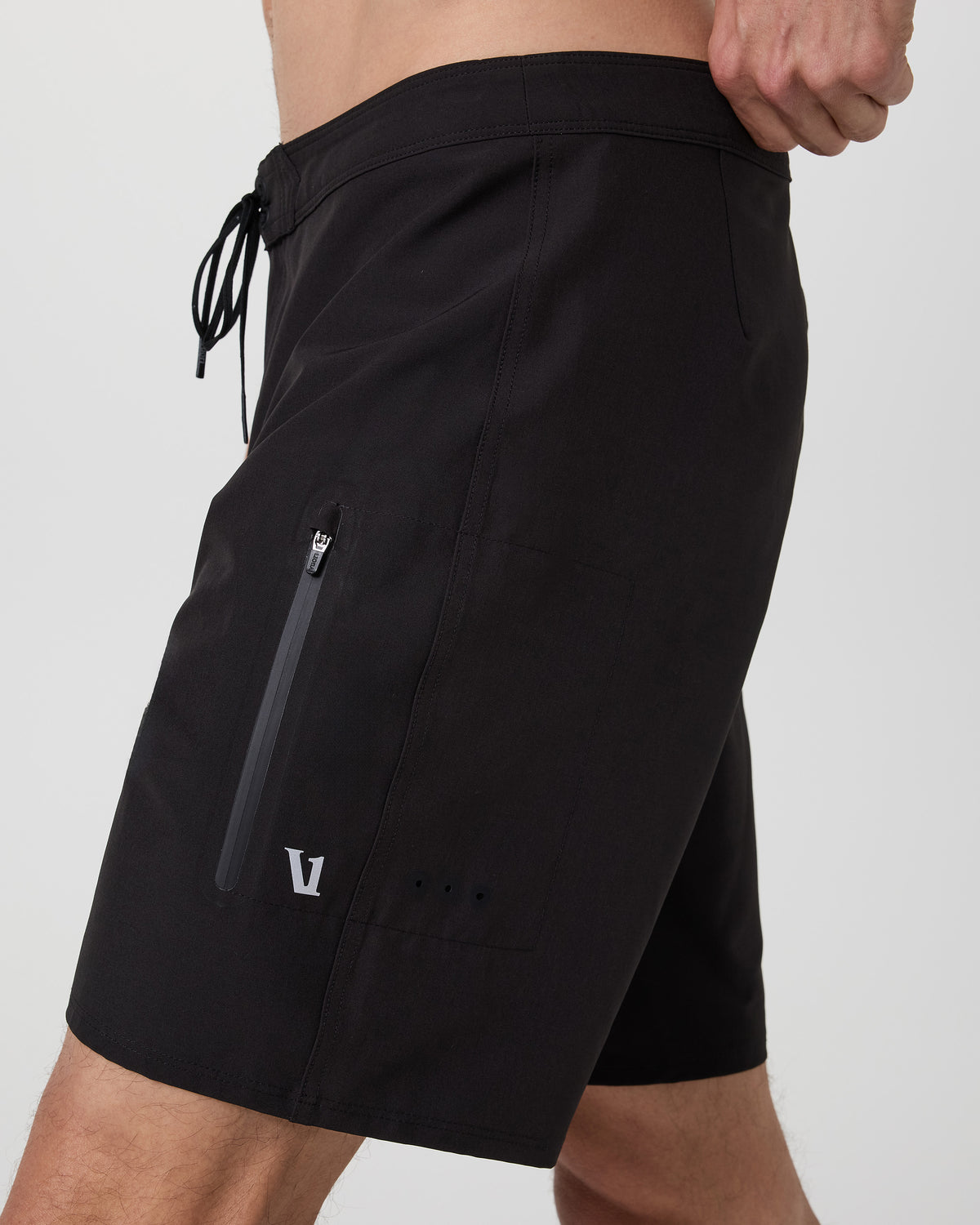 Vuori Infinity Boardshort Men's Black Boardshorts