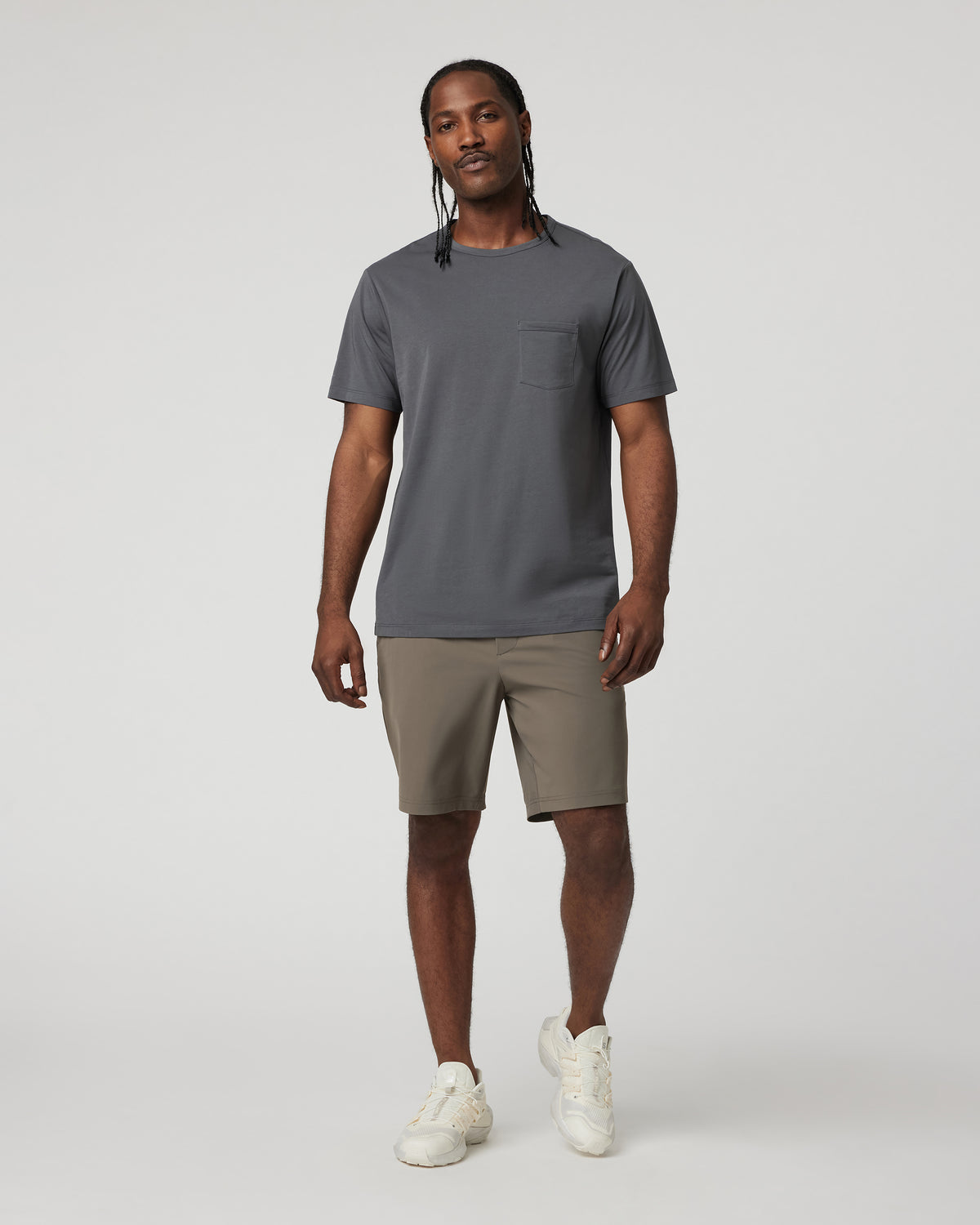 Vuori Fleet Chino Short 8" Men's Cocoa Shorts