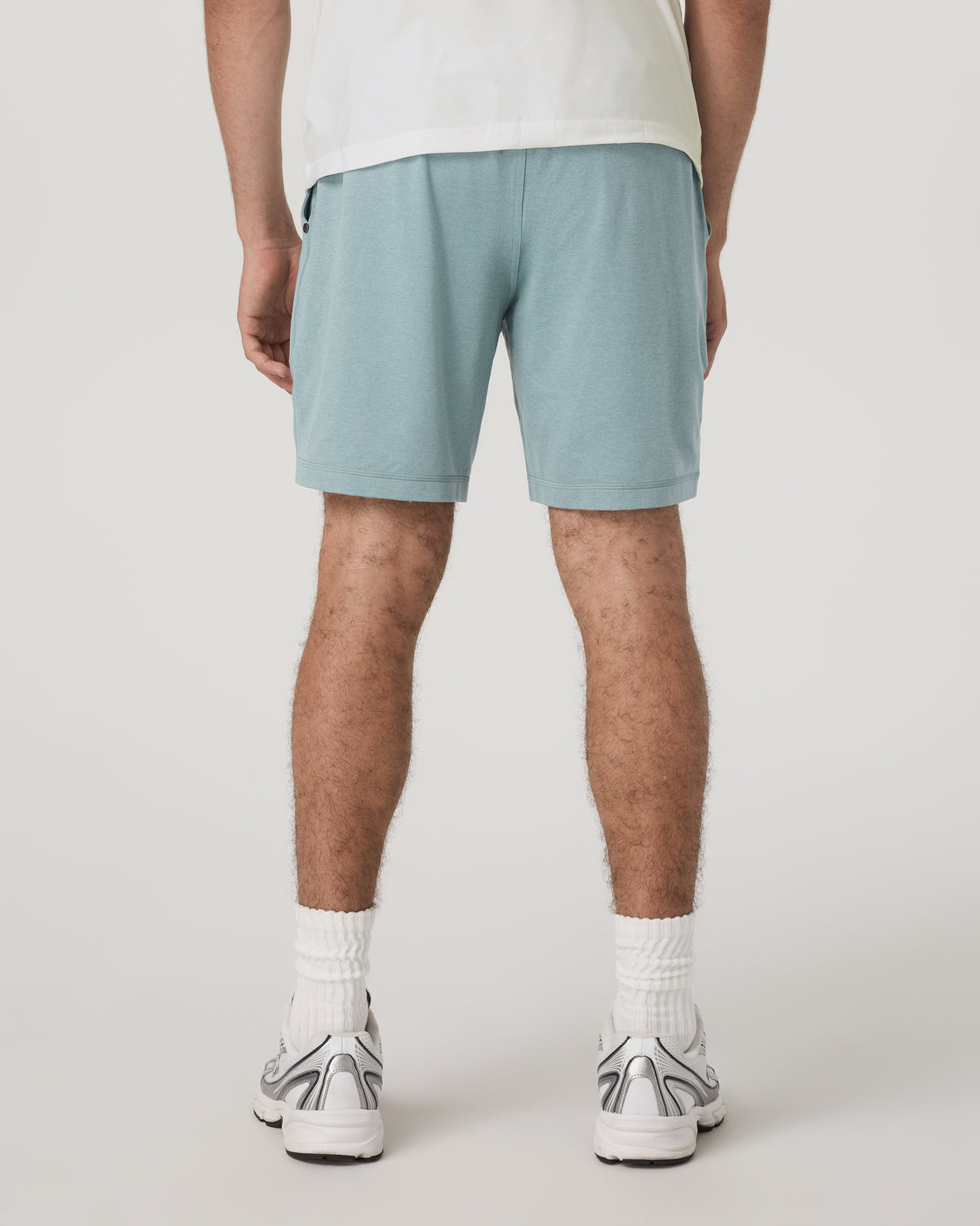 Vuori Men's Ponto Performance Short 7" Misty Blue Heather