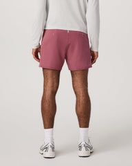 Vuori Qualify Short Lined 5" Men's Berry Performance Shorts