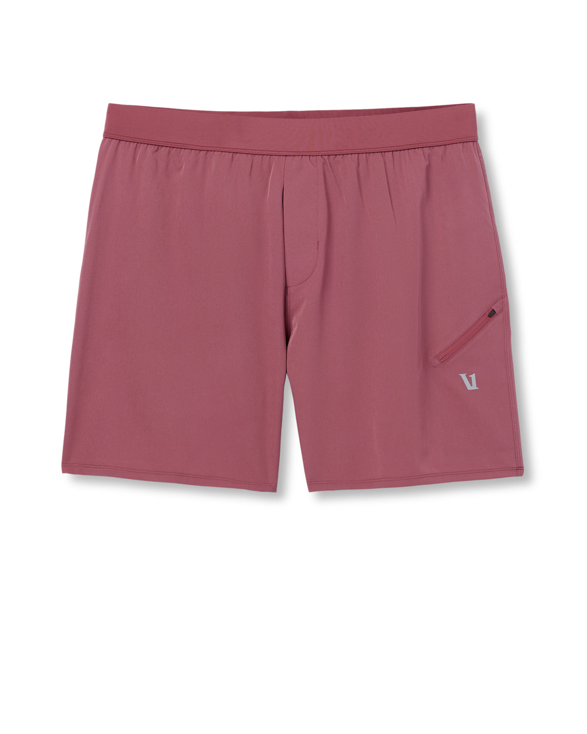 Vuori Qualify Short Lined 5" Men's Berry Performance Shorts