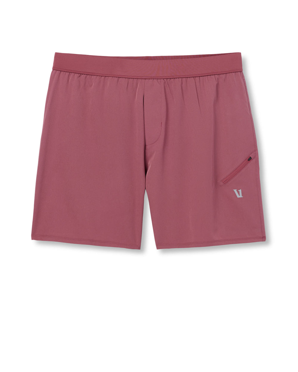 Vuori Qualify Short Lined 5" Men's Berry Performance Shorts