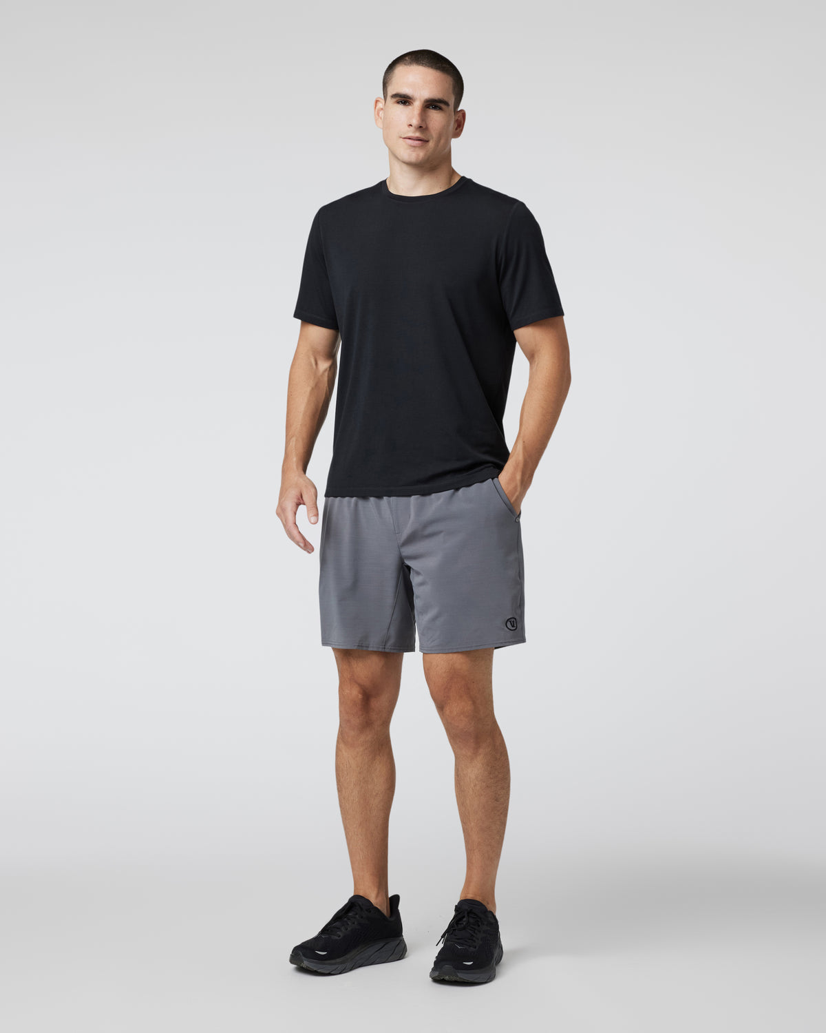 Vuori Elevate Kore Short Lined 7" Men's Zinc Performance Shorts