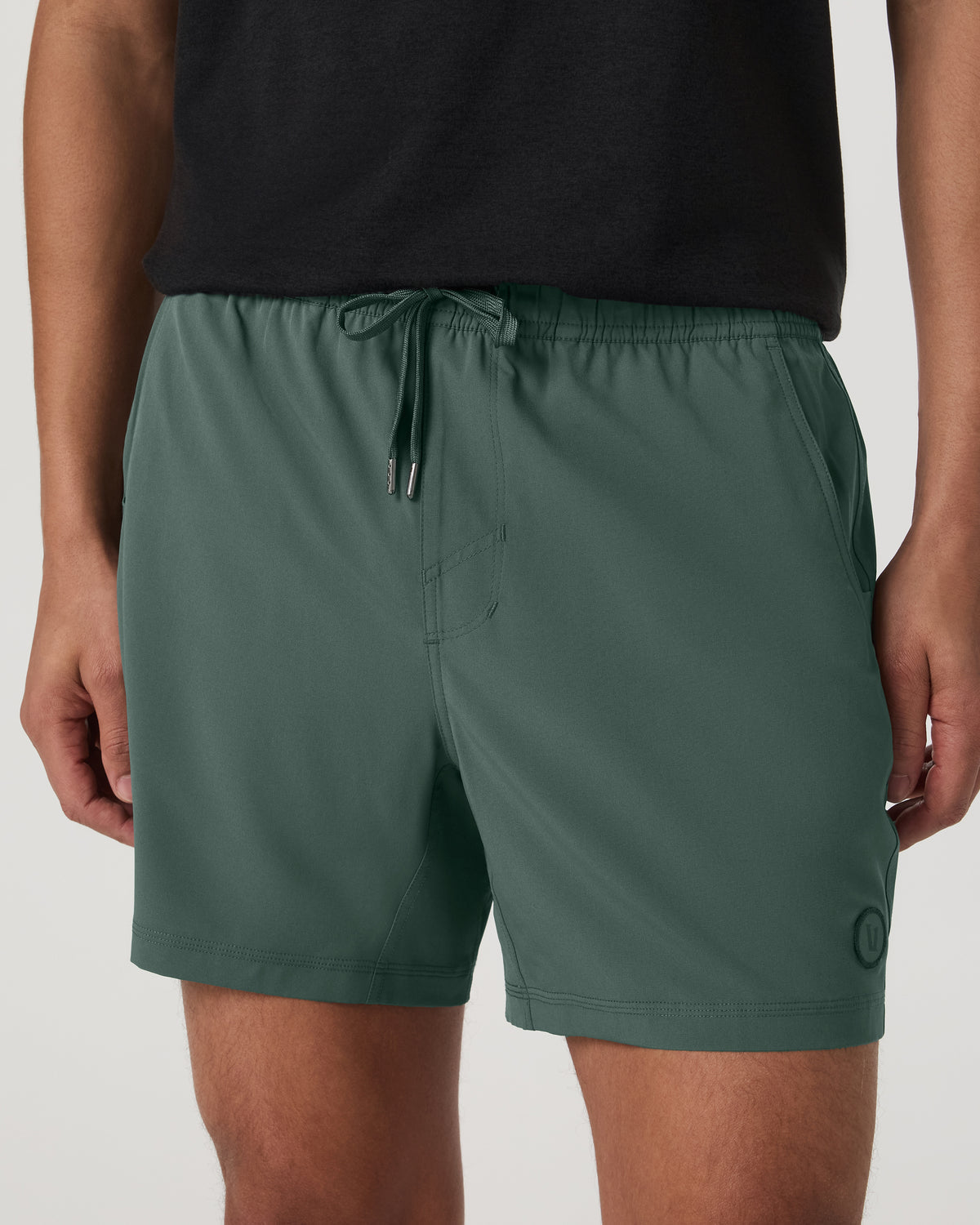 Vuori Kore Short Lined 5" Men's Agate Green Athletic Shorts
