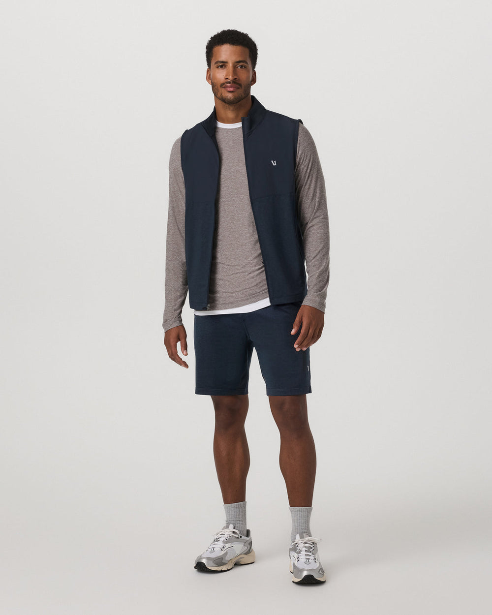 Vuori Sunday Performance Short Ink Heather