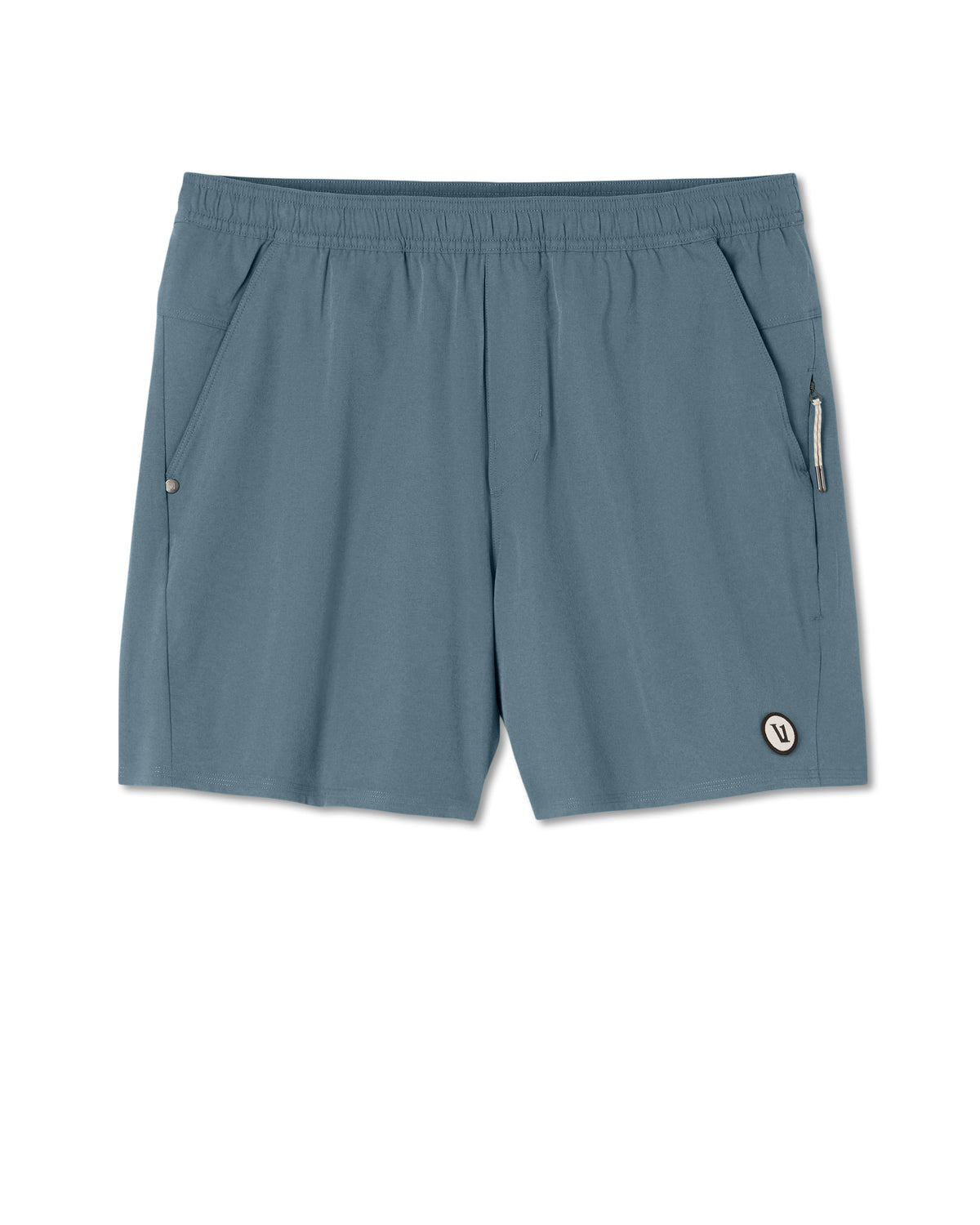 Vuori Maverick Volley Short Lined Men's Blue Sea Hybrid Shorts