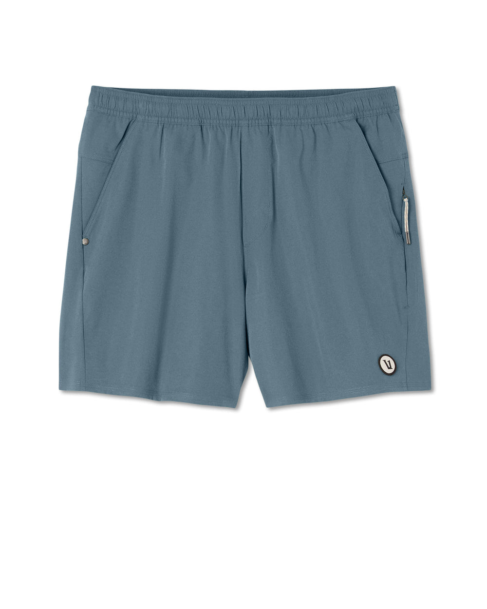 Vuori Maverick Volley Short Lined Men's Blue Sea Hybrid Shorts