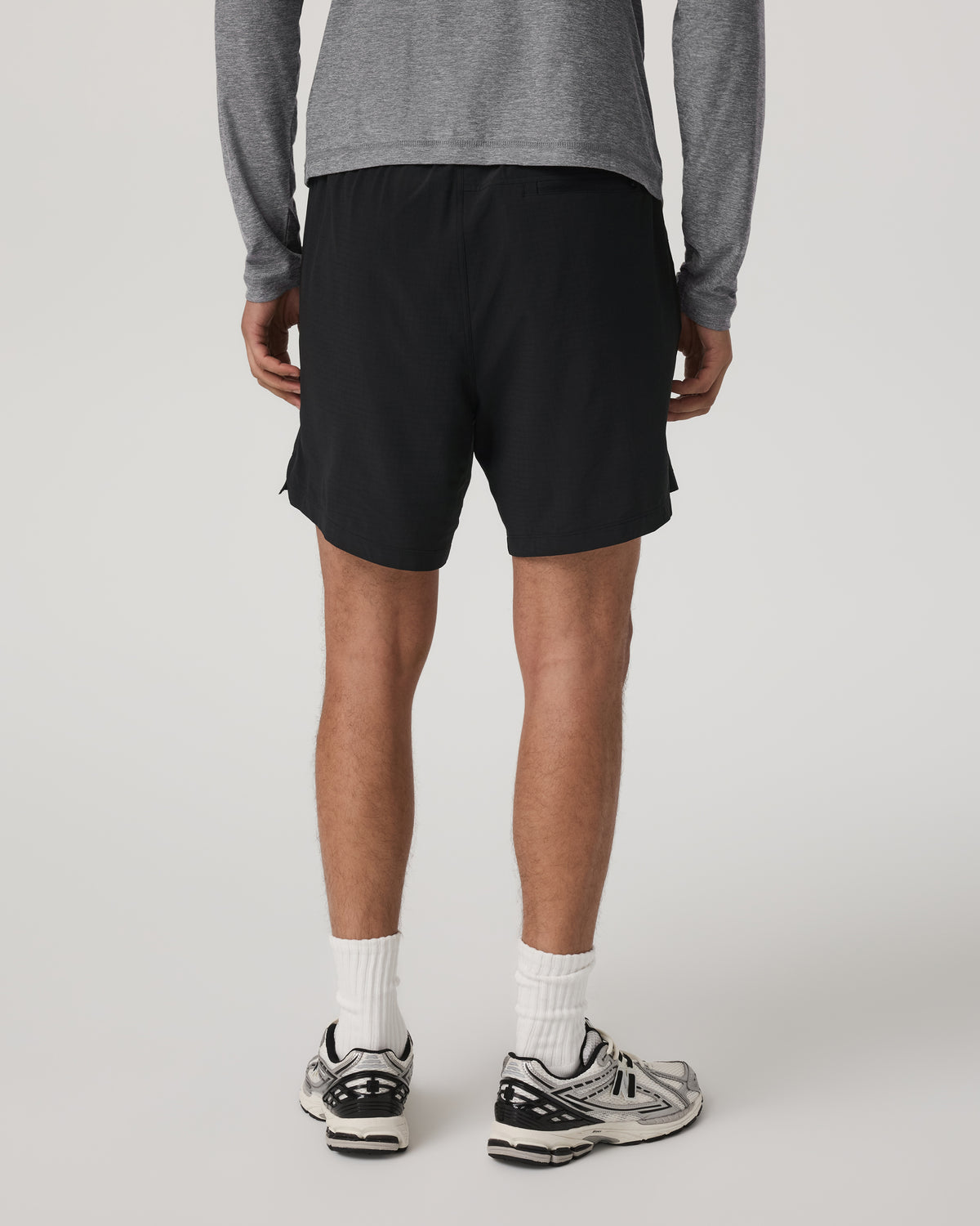 Vuori HardKore Short Lined 7" Men's Black Performance Shorts