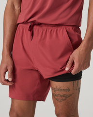 Vuori HardKore Short Lined 7" Men's Fire Performance Shorts