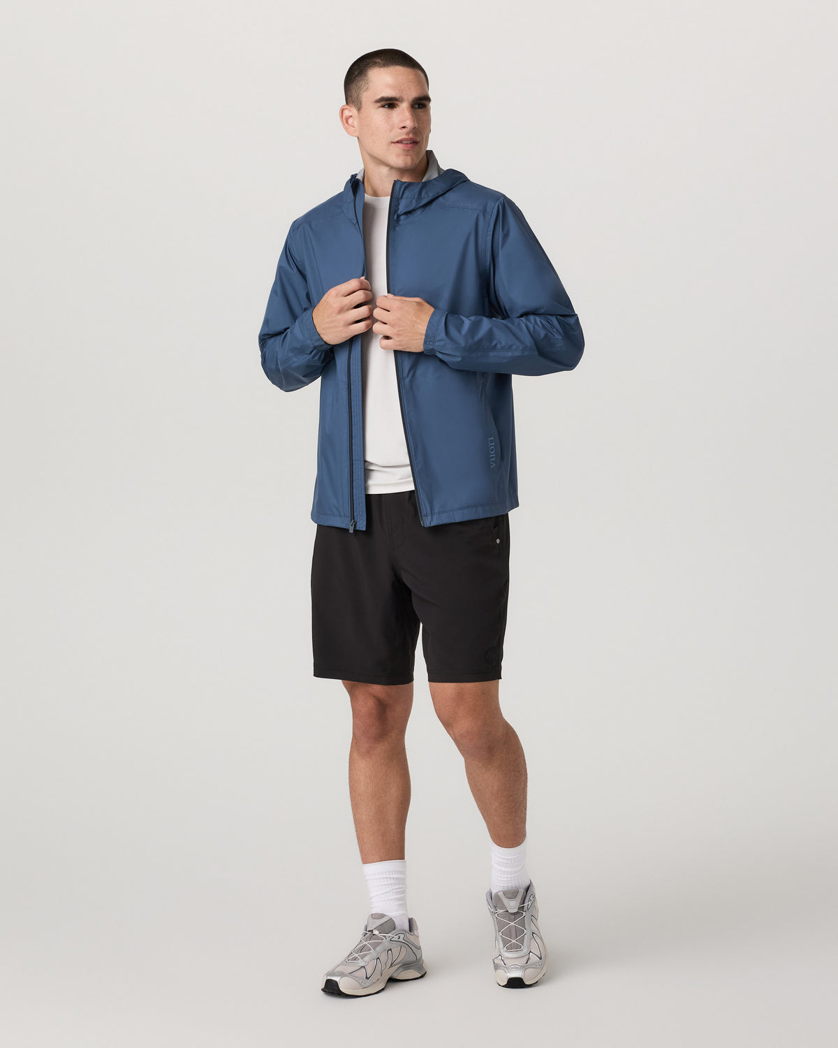 Vuori Kore Short Lined 9" Black Tonal Athletic Shorts