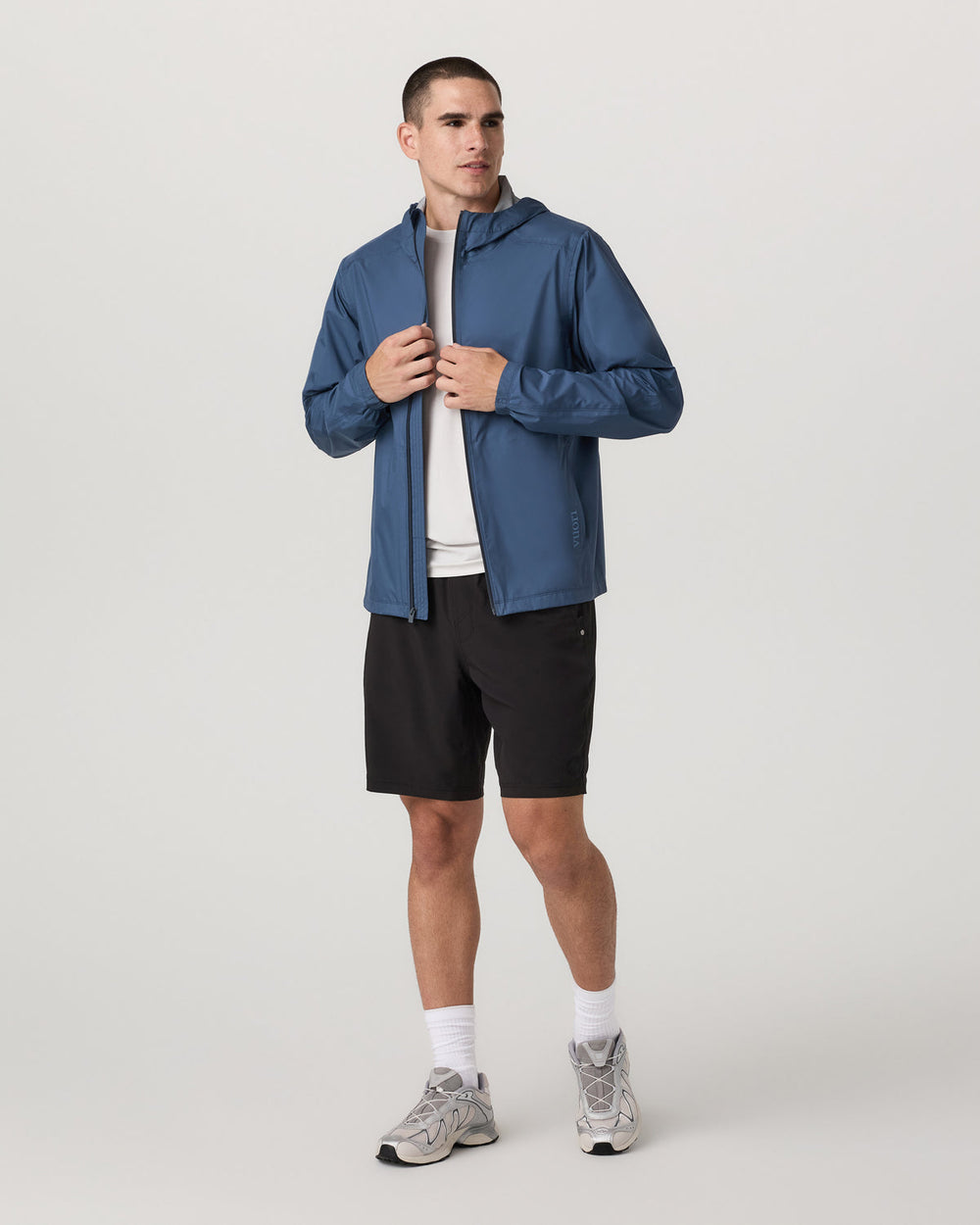 Vuori Kore Short Lined 9" Black Tonal Athletic Shorts