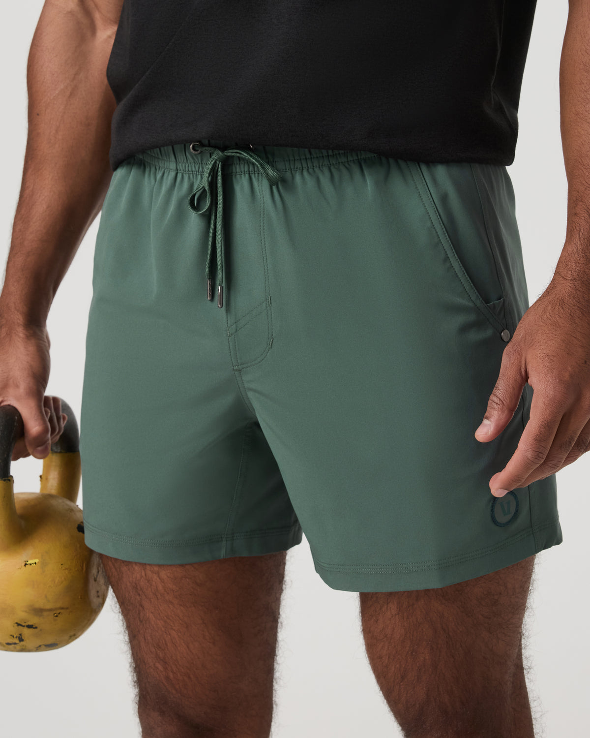 Vuori Kore Short Unlined 5" Men's Agate Green Athletic Shorts