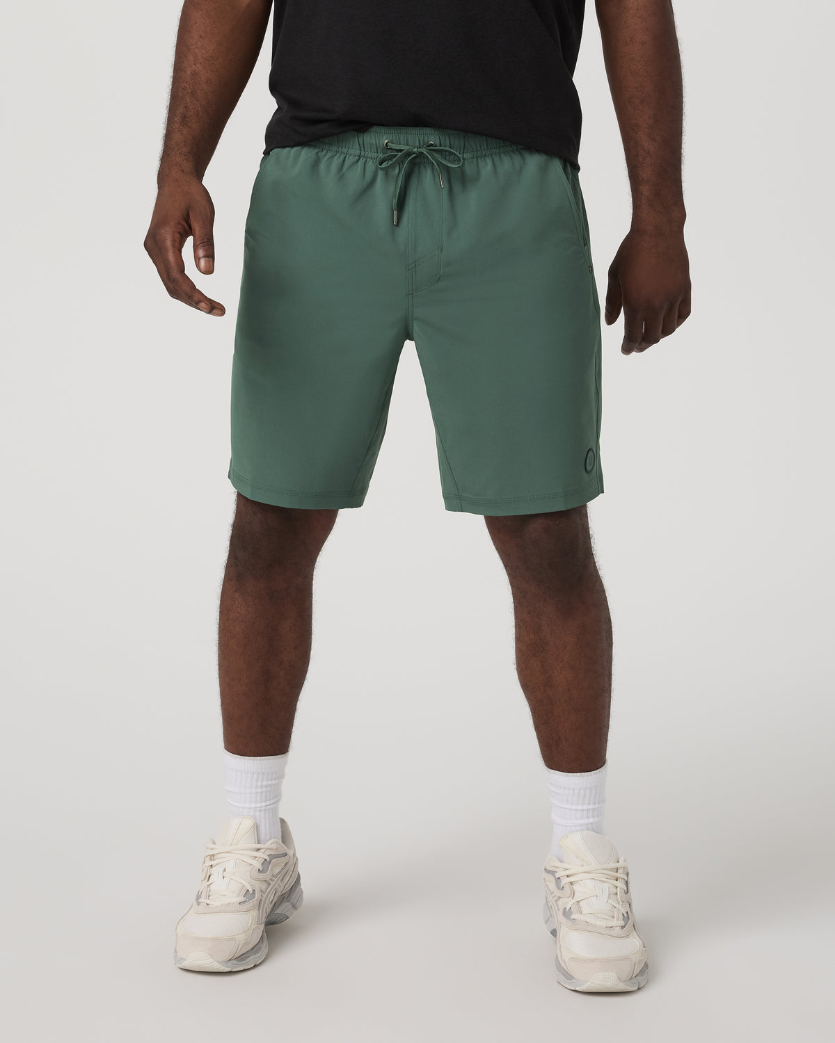Vuori Kore Short Lined 9" Men's Agate Green Tonal Shorts