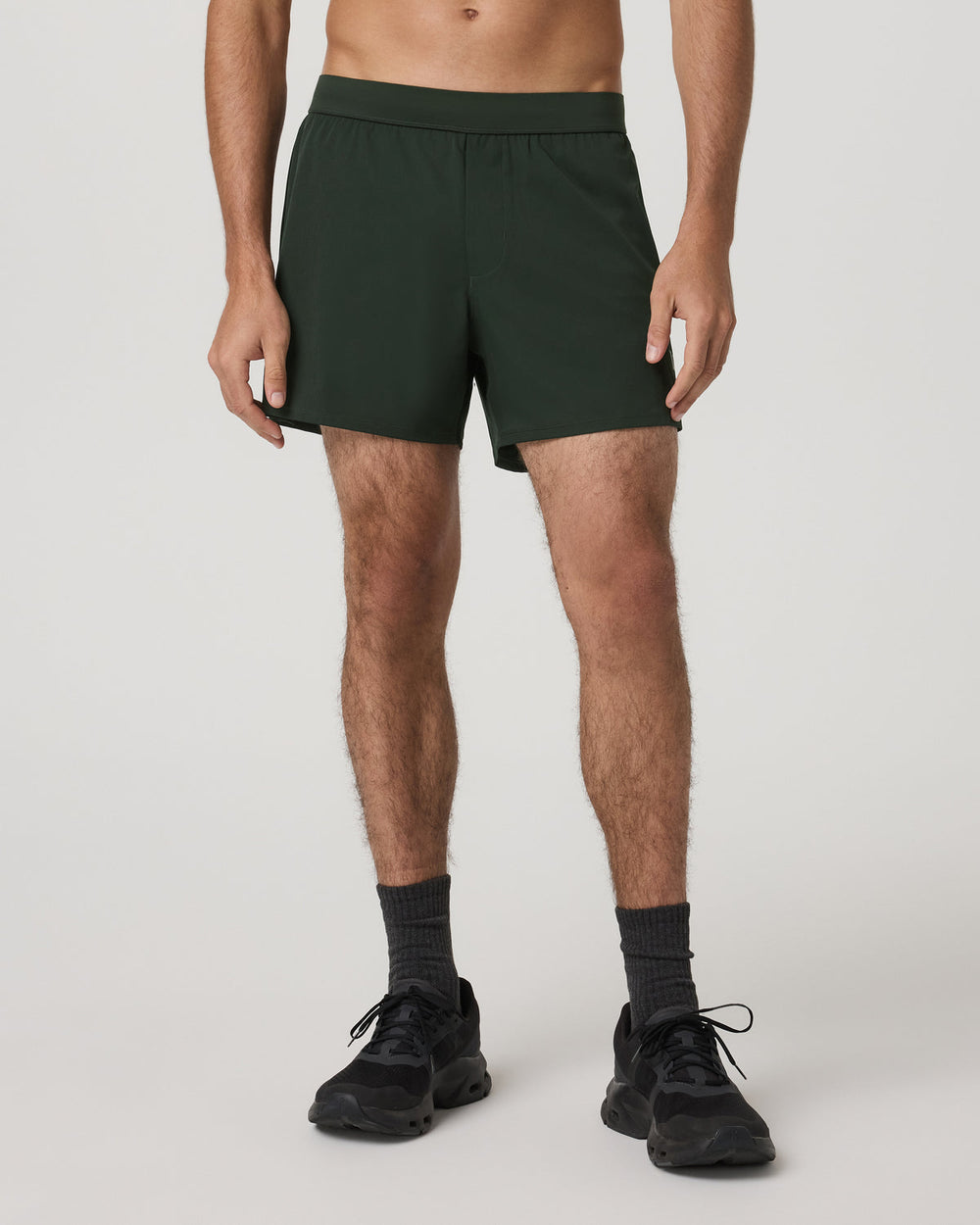 Vuori Qualify Short Lined 5" Men's Deep Forest Training Shorts
