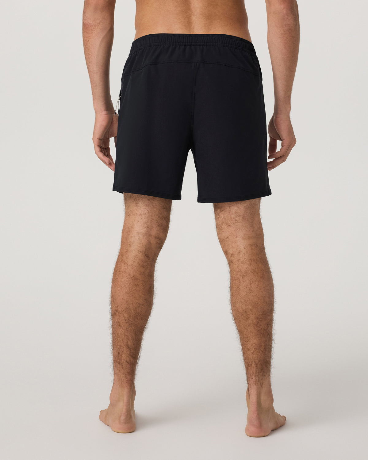 Vuori Maverick Volley Short Lined Men's Black Swim Shorts