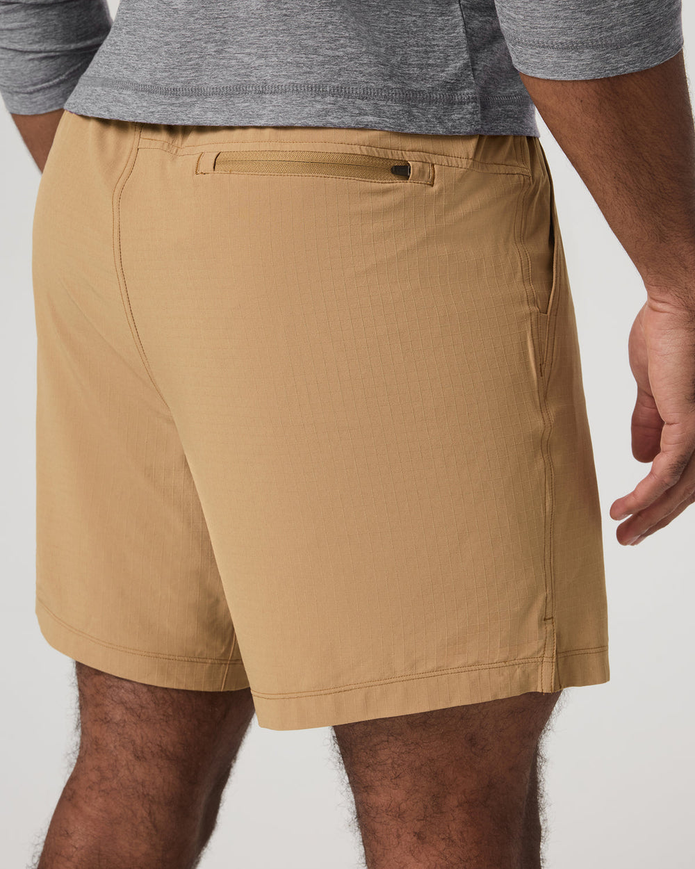 Vuori HardKore Short Lined 7" Men's Burlap Performance Shorts