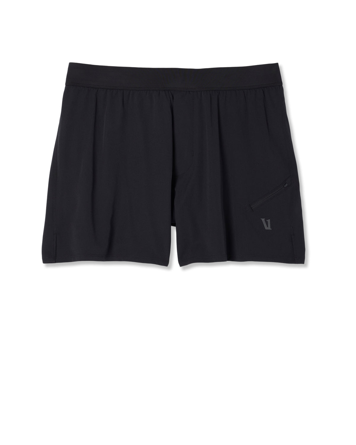 Vuori Qualify Short Lined 5" Men's Black Performance Shorts