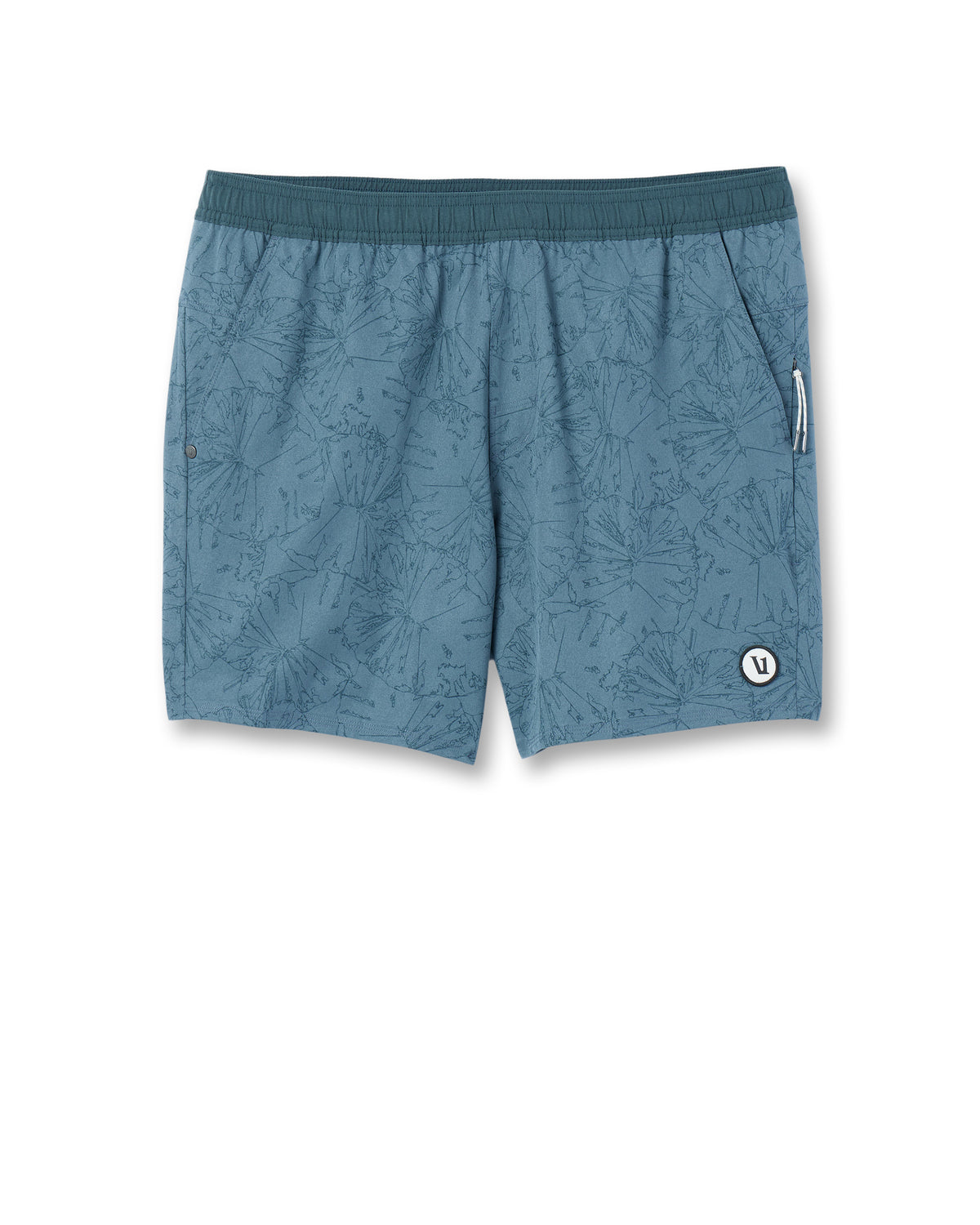 Vuori Maverick Volley Short Light Deep Sea Water Lily