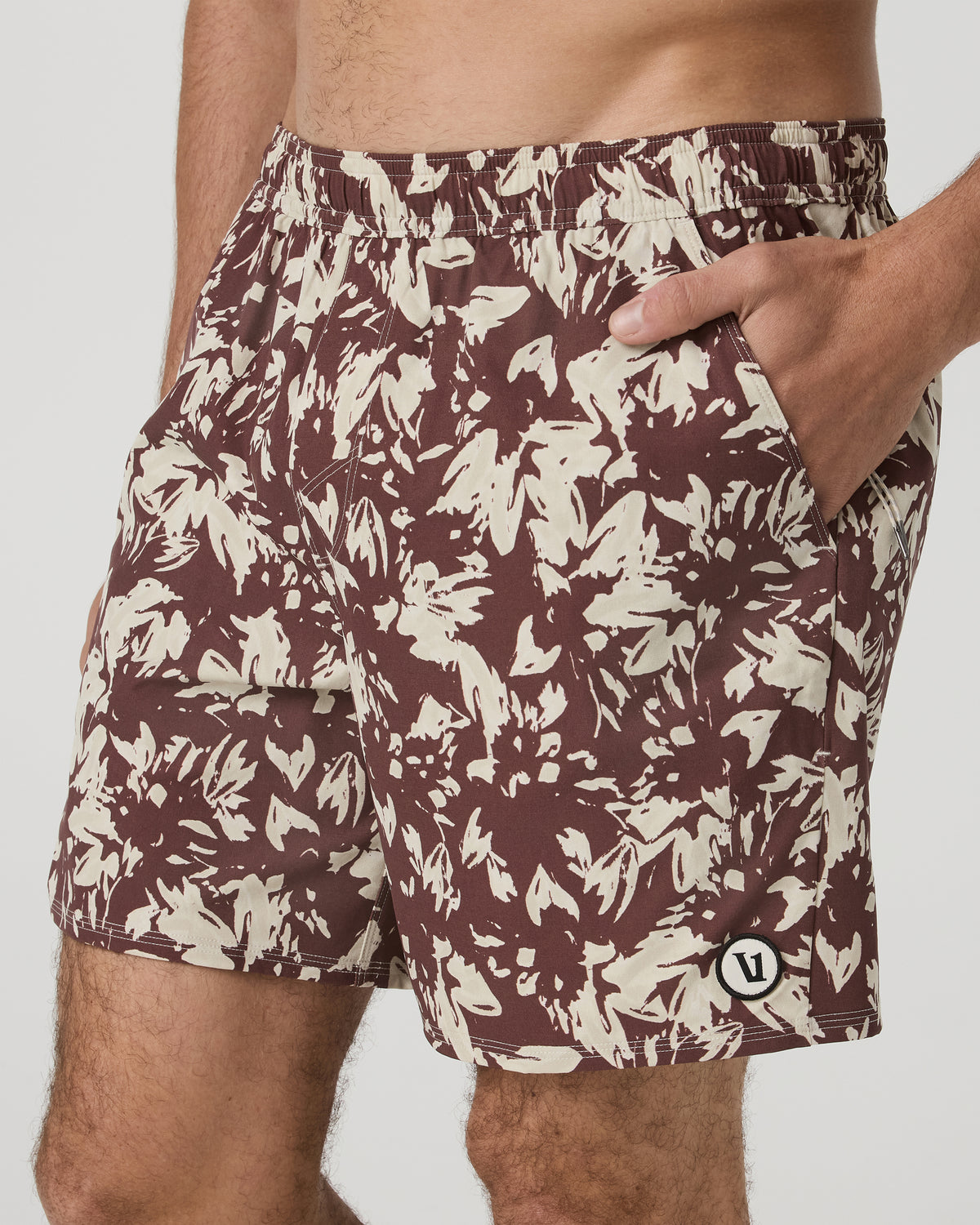 Vuori Maverick Volley Short Lined Sable Maui Hybrid Shorts