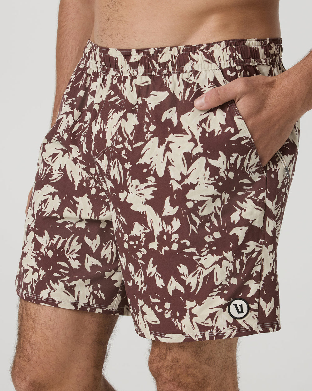 Vuori Maverick Volley Short Lined Sable Maui Hybrid Shorts