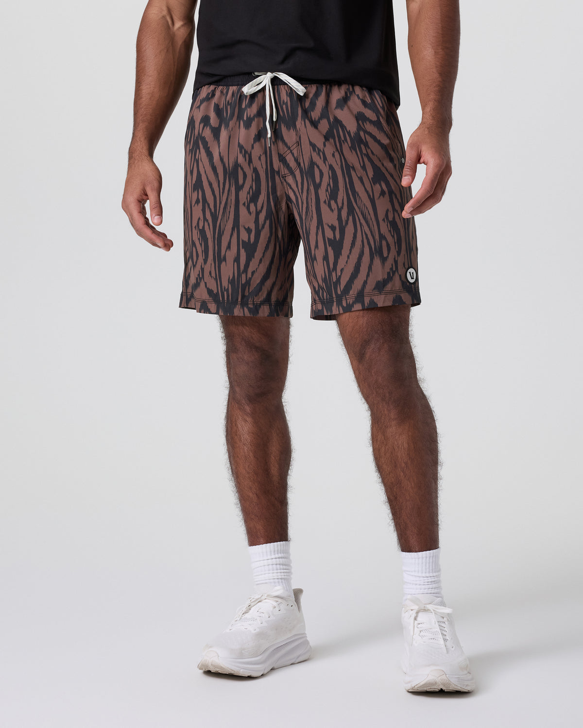 Vuori Kore Short Lined 7" Men's Chocolate Milk Mirage