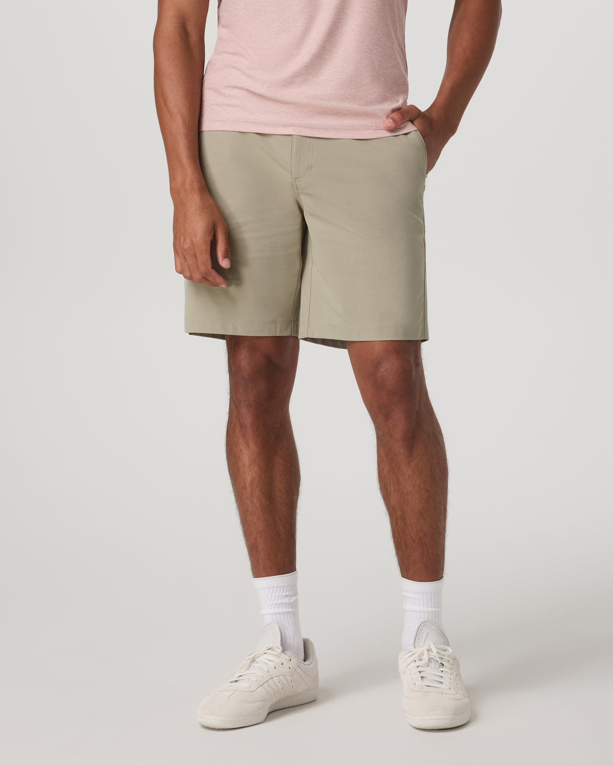 Vuori Meta Short 8" Men's Truffle Classic Chino Shorts