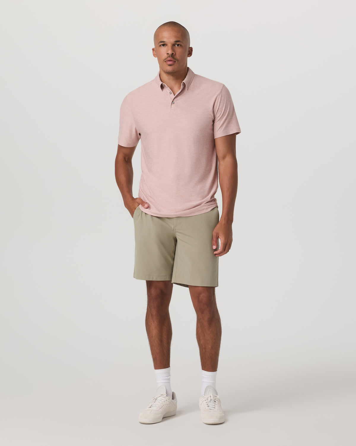 Vuori Meta Short 8" Men's Truffle Classic Chino Shorts