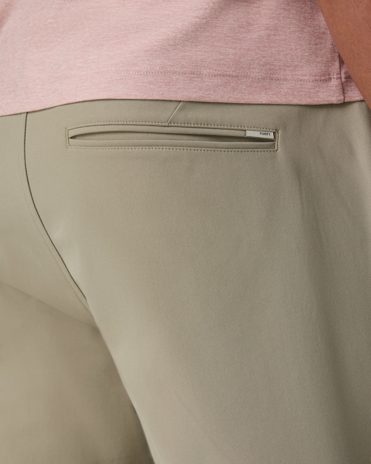 Vuori Meta Short 8" Men's Truffle Classic Chino Shorts