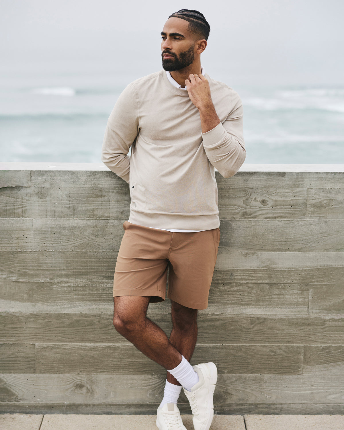 Vuori Meta Short 8" Men's Pecan Classic Chino Shorts