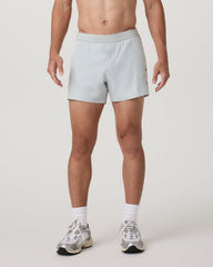 Vuori Qualify Short Lined 5" Men's Sky Grey Training Shorts