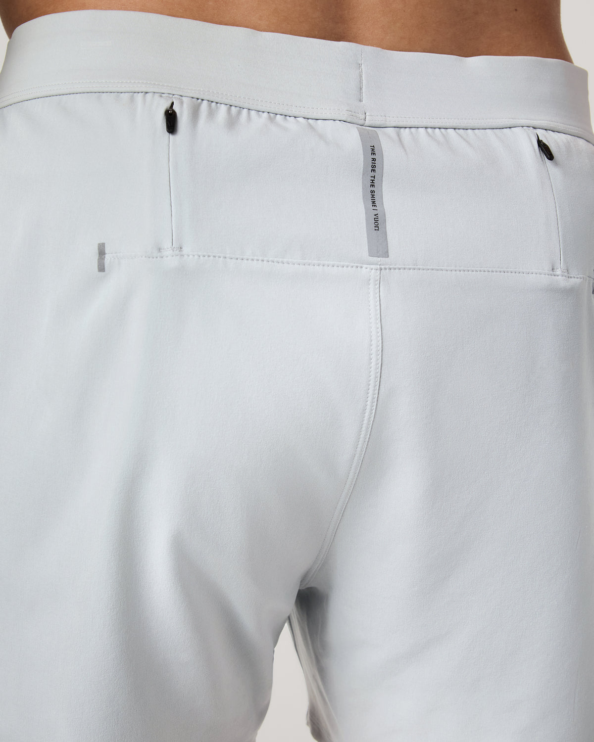 Vuori Qualify Short Lined 5" Men's Sky Grey Training Shorts