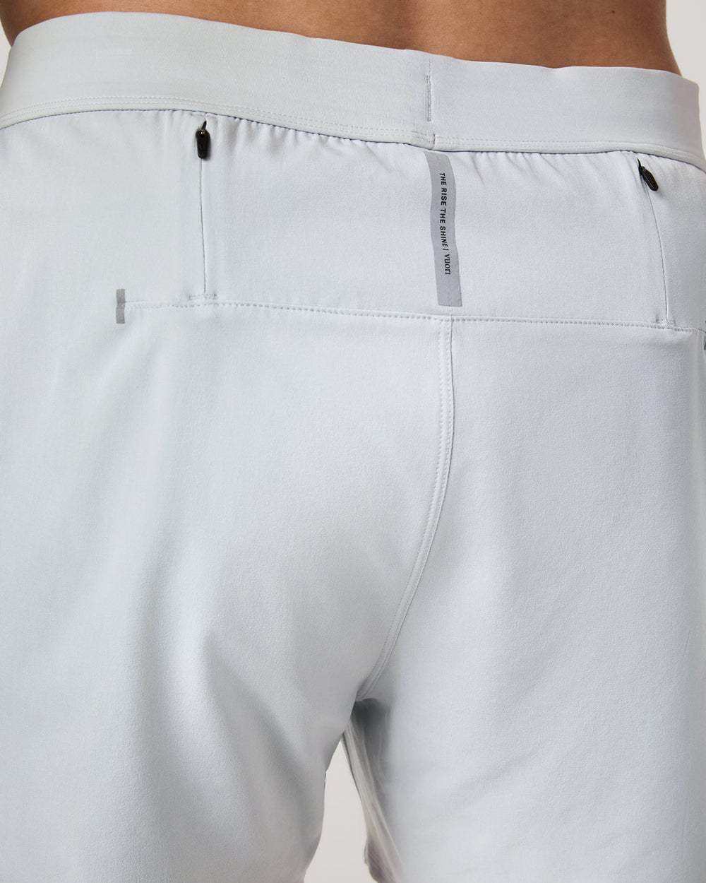 Vuori Qualify Short Lined 5" Men's Sky Grey Training Shorts