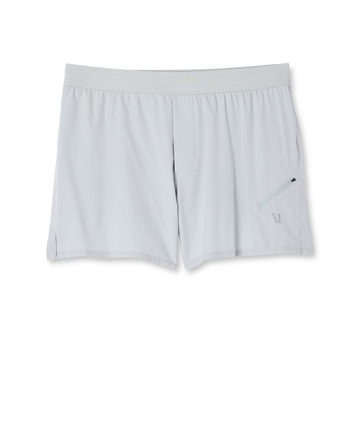 Vuori Qualify Short Lined 5" Men's Sky Grey Training Shorts