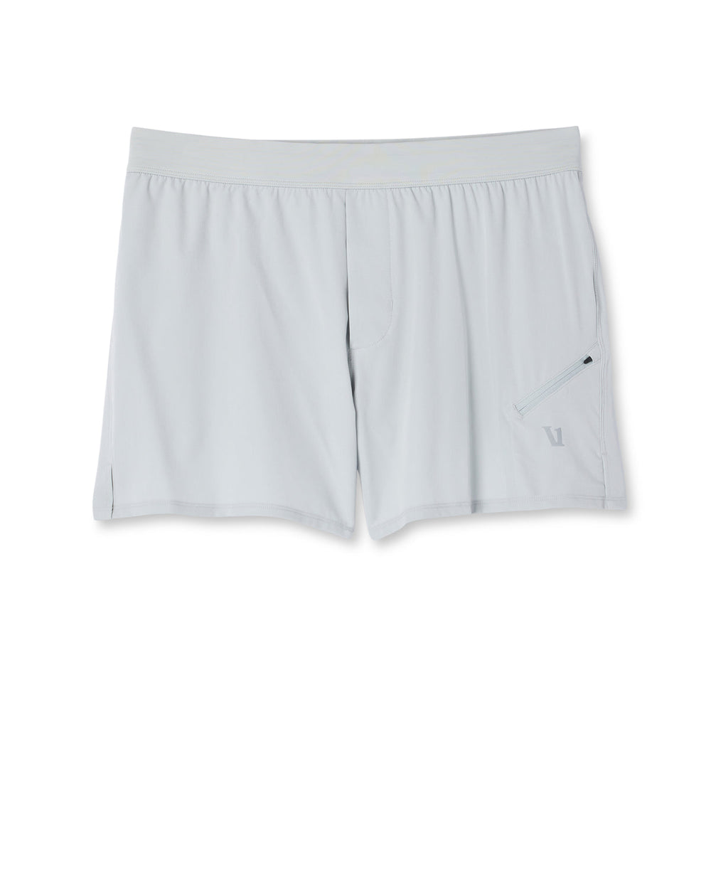 Vuori Qualify Short Lined 5" Men's Sky Grey Training Shorts