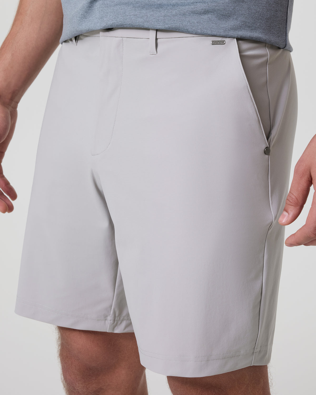 Vuori Fleet Chino Short 8" Men's Fog Shorts