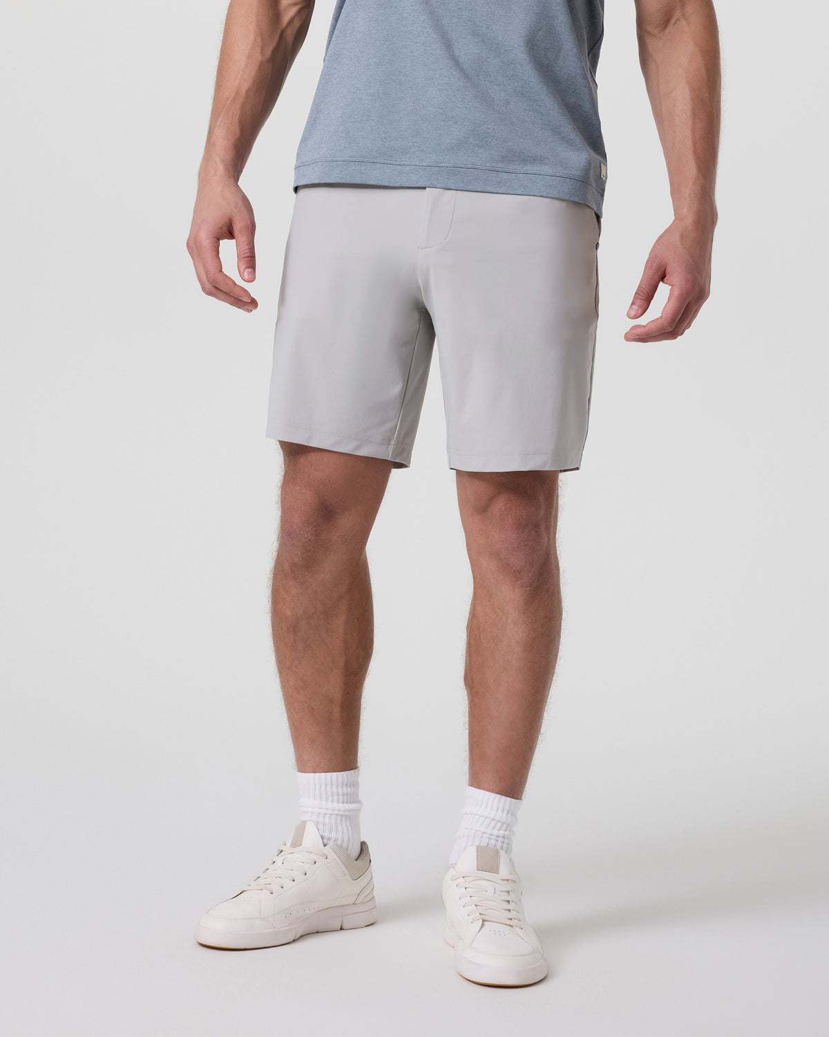 Vuori Fleet Chino Short 8" Men's Fog Shorts