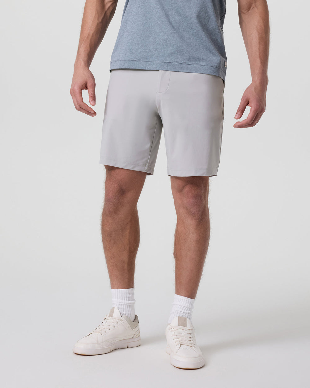 Vuori Fleet Chino Short 8" Men's Fog Shorts